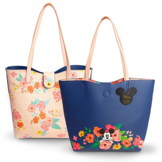 MICKEY FLORAL REVERSIBLE TOTE BAG